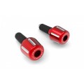 DBK Special Parts (Ducabike) Contrast Cut Weighted Universal Bar Ends - Long DBK Special Parts (Ducabike) Contrast Cut Weighted Universal Bar Ends - Long